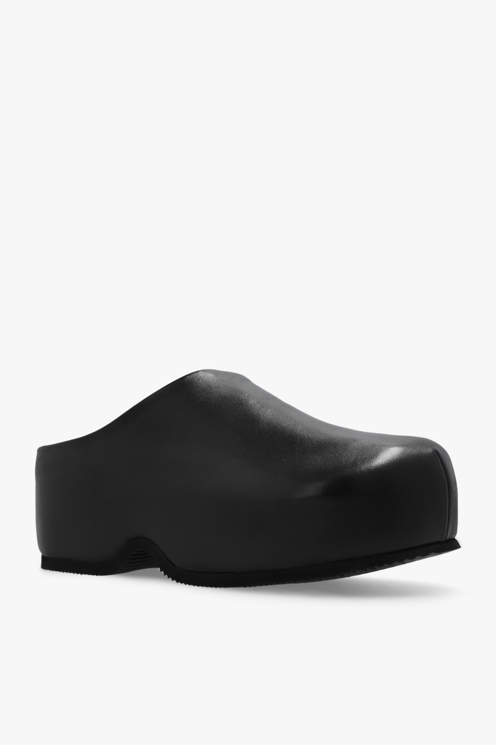 Black Leather clogs Proenza aus Schouler GenesinlifeShops Spain